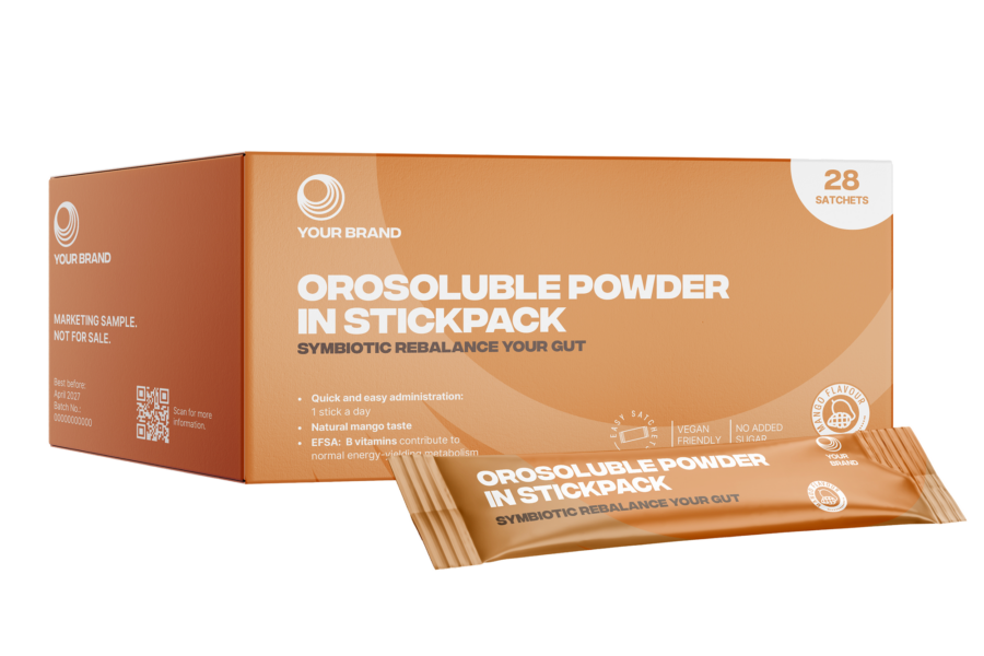 orosoluble powder in stickpack