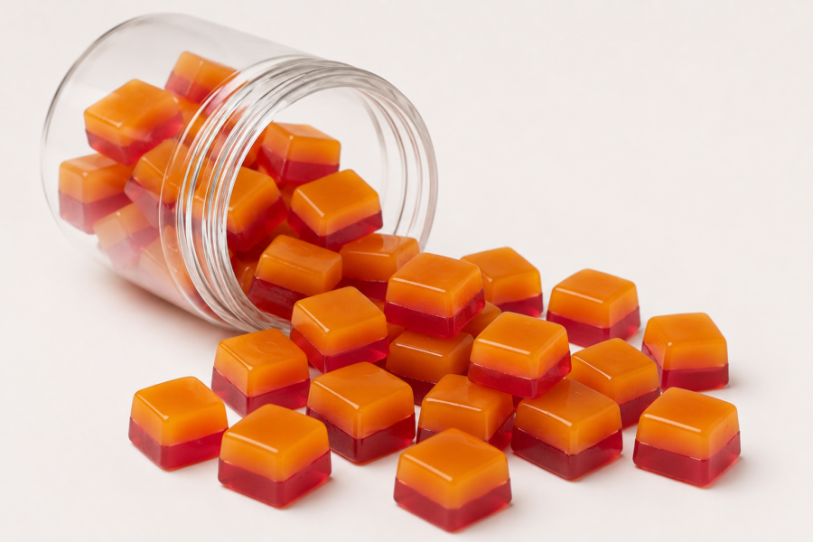 Multi-Layer, Multi-Flavor Gummies – Innovating for Functionality & Experience